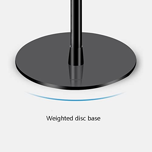 VIORED Projector Stand with Laptop Tray - Adjustable Height 33.5 Inches - Black