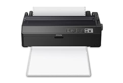 Epson LQ-2090II NT 24-pin Dot Matrix Printer - Monochrome - 550 CPS Mono - USB - Parallel - Ethernet