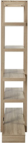 Monarch Specialties I 2539, Bookcase Open Concept, Display Etagere, Dark Taupe,71"H