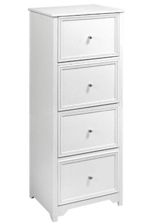 Home Decorators Collection Oxford File Cabinet, 4-Drawer, White