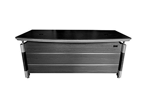 "MADISON" DESK WITH DRAWER (BLACK)