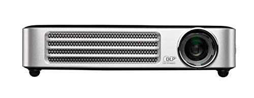 Vivitek Qumi Q6-BK Q6 800 Lumen WXGA LED MHL HDMI Projector with Wireless and Miracast Capability (Black)