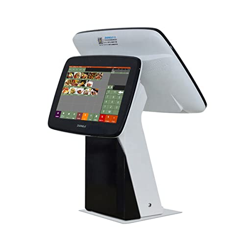 ZHONGJI Restaurant Point of Sale (POS) System with Built-in Thermal Receipt Printer, Cash Drawer, and Kitchen Printer - SET02