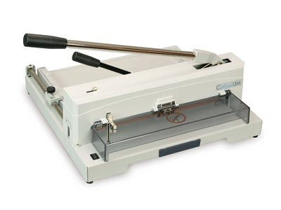 FORMAX Cut-True 13M Tabletop Manual Guillotine Cutter, Manual lever handle, 14.5" Maximum Cutting Width, 5/8" Maximum Paper Stack Height, 1.58" Narrow Cut, LED Laser Cut Line, Blade Change Handles