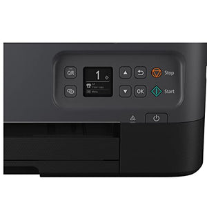 Canon PIXMA TR7020 Inkjet All-in-One Wireless Printer for Photo and Document Fast Printing, Copy & Scan (Black) 4460C002 Home Office Bundle with DGE High Speed USB Print Cable + Business Software Kit