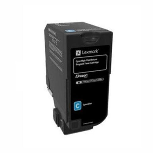 Lexmark High Yield Cyan Return Program Toner Cartridge for US Government, 16000 Yield (84C0HCG)