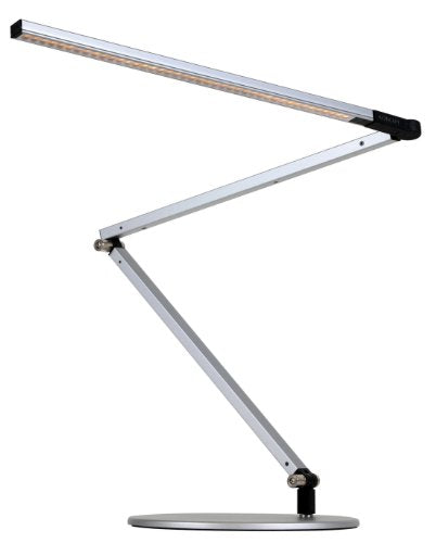 Koncept AR3000-C-SIL-DSK Z-Bar LED Desk Lamp, Cool Light, Silver