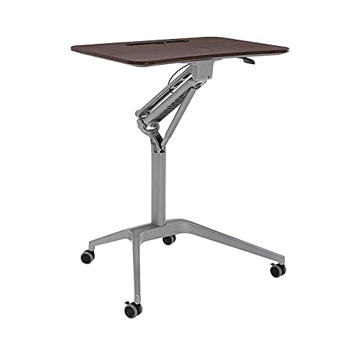 Banl Portable Office Laptop Desk Rolling Adjustable Table Cart Computer Mobile Stand Computer Desk Gaming Desk Standing Desk Monitor Stand Side Table Laptop Stand Office Desk Folding Table Gaming des