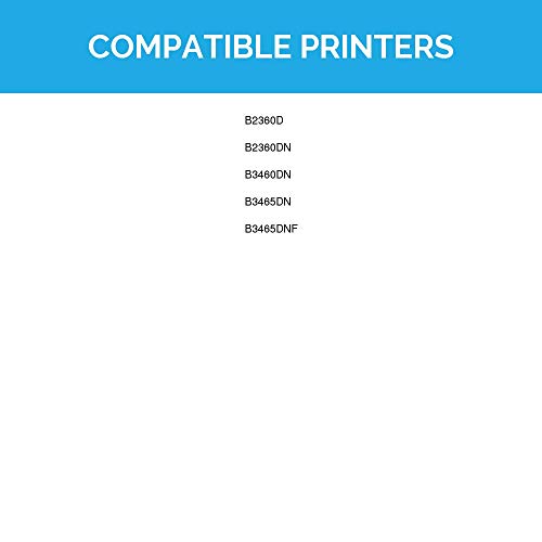 LD Compatible Toner Cartridge Replacement for Dell 331-9805 M11XH High Yield (Black, 5-Pack)