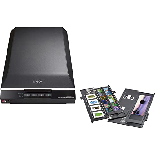 Epson Perfection V600 Photo Color Scanner - USB Connectivity, 6400 x 9600 dpi, 17" x 22" Enlargements