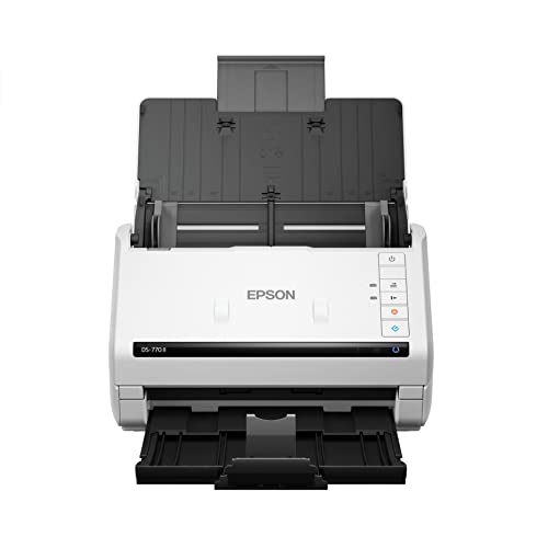 Epson DS-770 II Color Duplex Document Scanner with 100-page ADF for PC and Mac