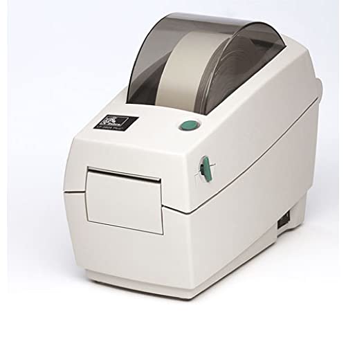 #S6B Zebra LP2824 Printer 2824-21101-001 W/New Adapter USB Power Cables & Print