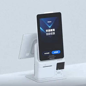 Kunxilin Electronic CO. Smart Touch Screen Terminal Kiosk Cashier Printer (Dual Screen)