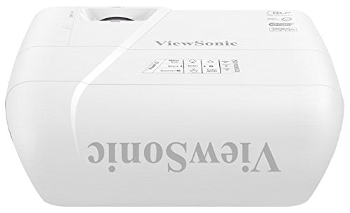 ViewSonic PJD7828HDL 3200 Lumens Full HD 1080p Shorter Throw Home Theater Projector with 3D DLP and HDMI