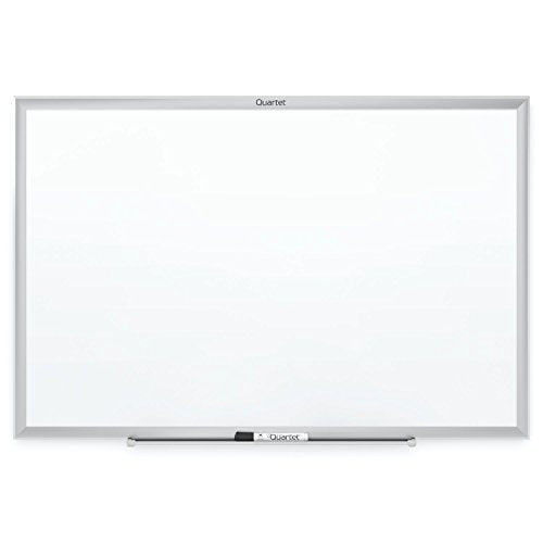 Quartet Whiteboard, White Board, Dry Erase Board, 6' x 4', Silver Aluminum Frame (S537)