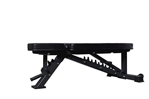 Rep Adjustable Bench, AB-3100 V3 – 1,000 lb Rated for Home And Garage Gym Workouts, Weight Lifting, and Strength Training (Metallic Black)