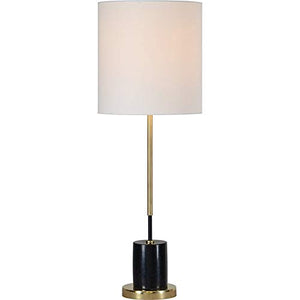 Renwil Dunson Table Lamp in Off White and Black
