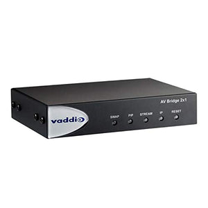 Vaddio AV Bridge 2x1 Presentation Switch (999-8250-000)