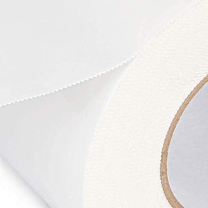 ELK Vapor Barrier Seam Tape, Moisture Barrier Seam and Seal Tape for Crawlspace Encapsulations, Carpet Padding, Underlayment, Marine Use, Waterproof 9 Mil Poly Tape (4 Inch x 180 Feet, White, 12 Pack)