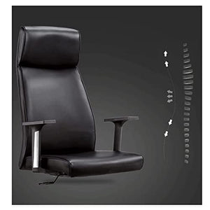 Generic Managerial Executive Chair Black Leather Ergonomic Office Desk Chair