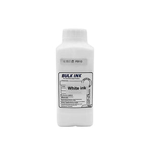 Textile Ink (CMYK) White Textile Ink,Cleaning Liquid Textile White Ink Fixing Agent for DTG Flatbed Printer Print on t-Shirt