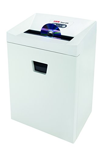 HSM Pure 420c Cross-Cut Shredder - 16-Sheet Capacity - 9.2-Gallon Bin