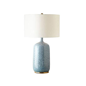 Desk Lamp with Fabric Shade Metal Base E27 for Bedroom Living Room Bookcase Cafe Hotel(Bulb is Not Included)