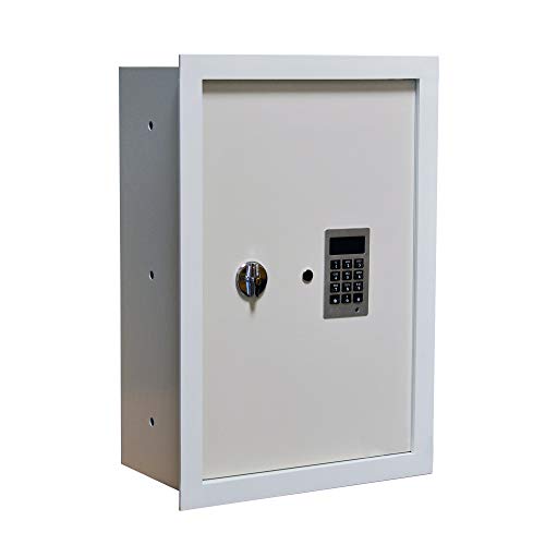 Mamba Vault Fire Resistant Wall Safe 8" Deep with Easy to Program Electronic Digital Lock
