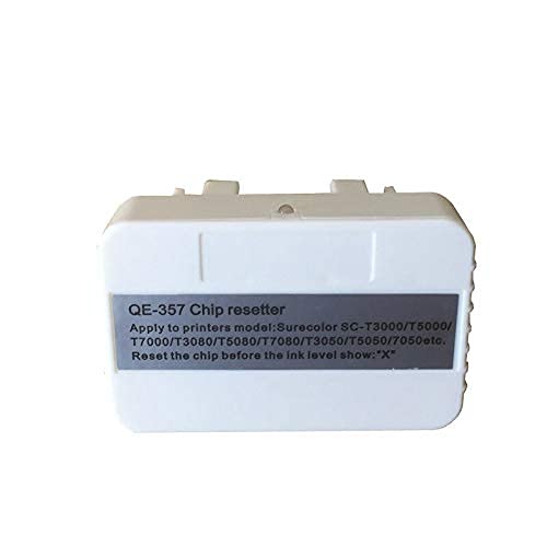 zzsbybgxfc Accessories for Printer PRTA31422 for Ep-s0n T6193 Maintenance Tank Resetter for SC T3000 T5000 T7000 T3080 T5080 F7080 & 1Pcs Waste Ink Tank for