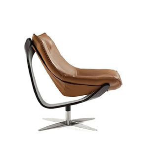 TAPIVA Ergonomic Leather Office Desk Chair Rotating Reception Furniture