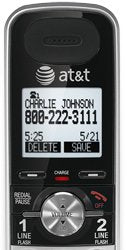 AT&T TL88102 + (5) TL88002 6 Handset Cordless Phone (2 Line) DECT 6.0