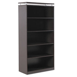 Alera SE637236ES SedinaAG Series Bookcase, Five-Shelf, 36 x 15 x 72-Inch, Espresso