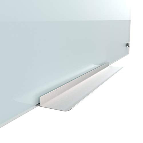 U Brands Magnetic Glass Dry Erase Board, Only for Use with HIGH Energy Magnets, 70 x 35 Inches, White Frosted Surface, Frameless (2300U00-01)