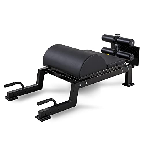 papababe Floor Glute and Hamstring Developer Machine (GHD), Adjustable Gute Builder Floor GHD for Cross Training Workout Lifting, Home and Commercial Gym