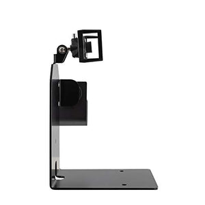 CTA Digital: Security Universal Holder POS Station with Printer Stand & Magnetic Scanner Holder for 7”- 13” Tablets (PAD-CHKS)