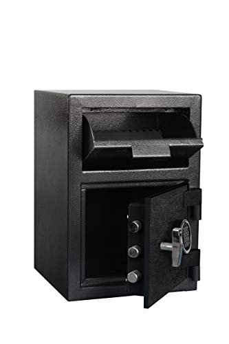 Templeton Standard Depository Safe - Electronic Keypad Combination & Key Backup, 1.12 CBF