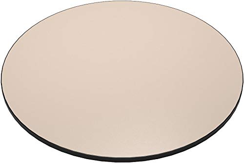 Regency TTRD48BEGY Round Standard Table Top, 48-inch, Beige/Grey