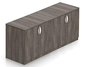 Offices To Go Storage Cabinet Credenza, 72" w x 22" d x 29 1/2" h - American Mahogany