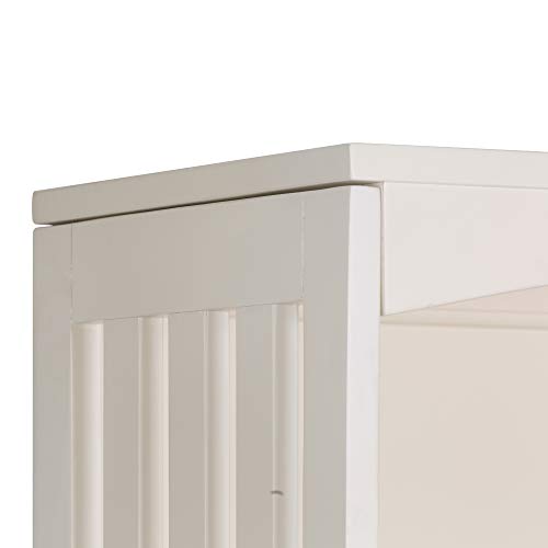 Liberty Furniture 715-HO201 Industries Open Bookcase White
