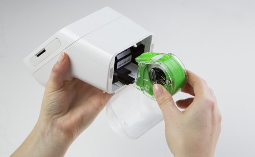 ZINK Wireless Touchscreen Printer. Wi-Fi Enabled. Built In App for Editing and Printing Photo & Labels On-The-Go. Prints Directly and from IOS & Android Smart Devices.