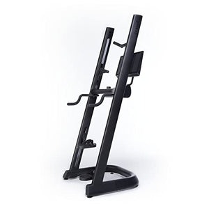 CLMBR Connected Full-Body Resistance Indoor Fitness Machine - Whole Body Strength & High Intensity Cardio Workout - Bluetooth Enabled Hi-Def Display, Built-in Audio - Easy to Move, Space-Saving Design