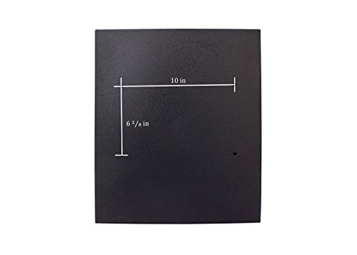 Qualarc NOCH-46EL Electronic Digital Home and Office Security Solid Steel Safe with Keypad Lock 2 Cubic Feet, 2 cu', Black