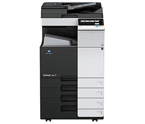 Konica Minolta Bizhub C308-New Color Copier Printer Scanner-Auto Doc Feeder-2 Paper Trays Cabinet-30ppm Color/BW. Toner not Included.
