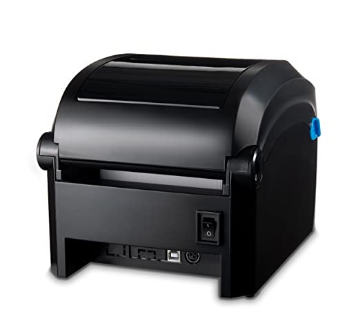 Thermal Label Printer – Shipping Label Printer Compatible with Amazon, USPS, Ebay, FedEx, UPS– 4 x 6 Shipping Labels Portable Printer for Retail, Warehouse – Fast Printing Speed and High Resolution