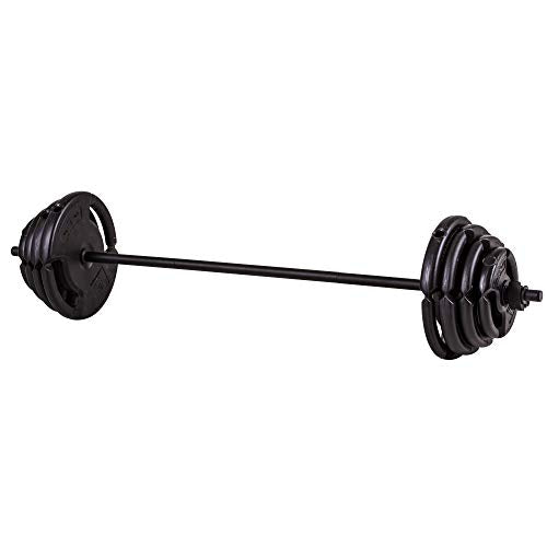 Club Quality 4-Weight Deluxe Barbell Set, 60 lbs (Includes The bar)