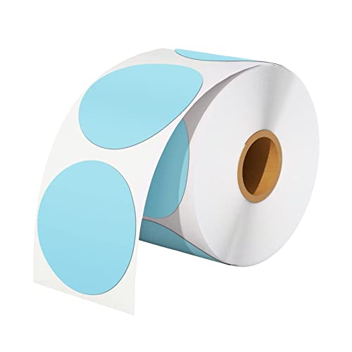 MUNBYN Label Printer, 150mm/s Thermal Shipping Label Printer MUNBYN 2" Blue Circle Thermal Sticker Labels