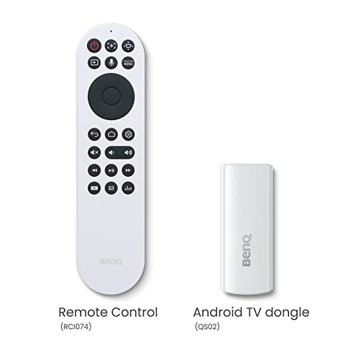 BenQ 4K HDR LED Smart Home Theater Projector | 3200lm | 100% DCI-P3 & 100% Rec.709 | Factory Calibration | Android TV with Netflix | 2D Lens Shift | Support HDR10+ | HDR10 | HLG