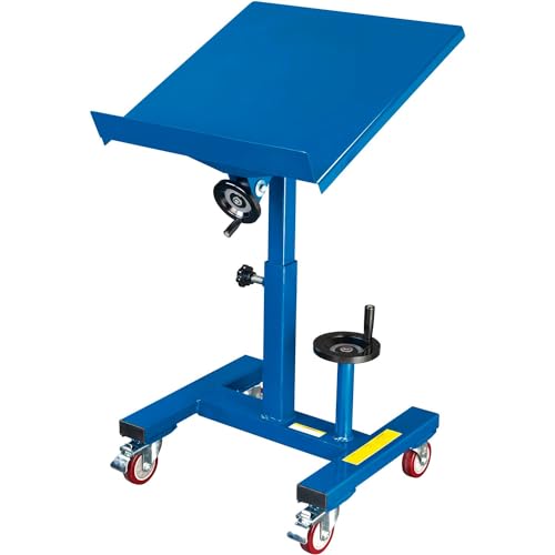 Global Industrial Tilting Work Table 24 x 24 with Mechanical Crank, 300 Lb. Capacity