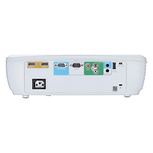 ViewSonic 1080p Projector with Rgbrgb Rec 709 DLP 3D Dual HDMI 22, 000: 1 Contrast and Low Input Lag for Home Theater and Gaming (PX725HD)