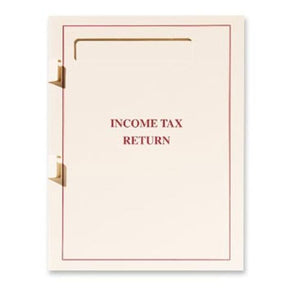 EGP Side-Staple Tax Return Folder with Preparer's Window, 500 Count
